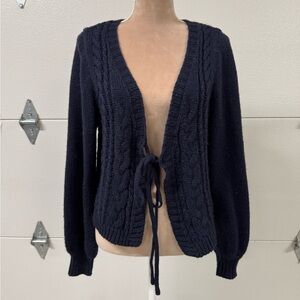 SHEIN Deep Blue Knit Pullover